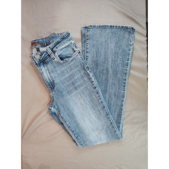 Women's Kut from the Kloth Bootcut Jeans Light Wash Size 6 - Picture 3 of 7